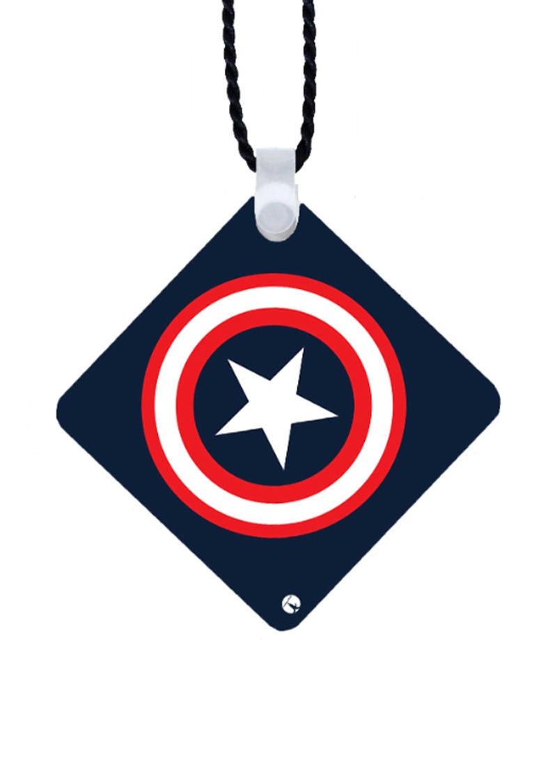 RKN Captain America Printed Car Mirror Pendant  - Image 2