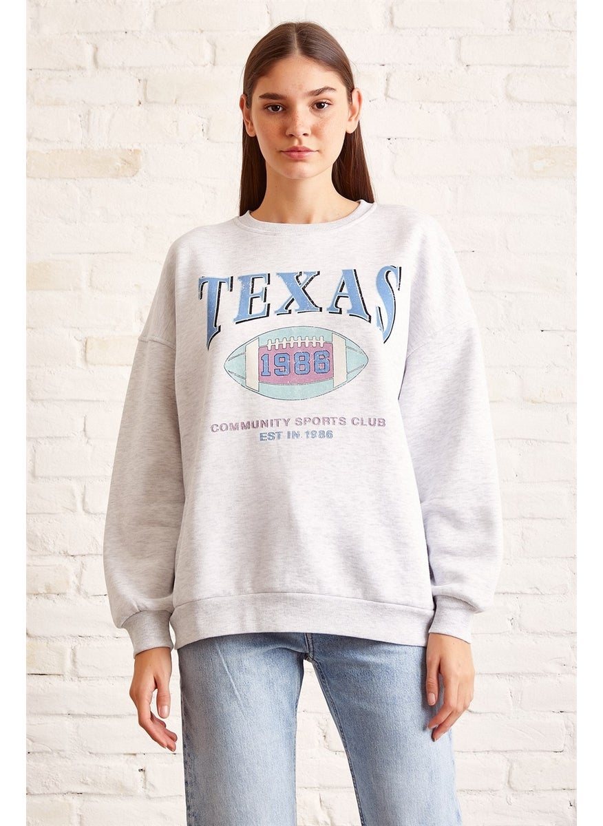 Never More Raised Texas Sweatshirt  - Image 2
