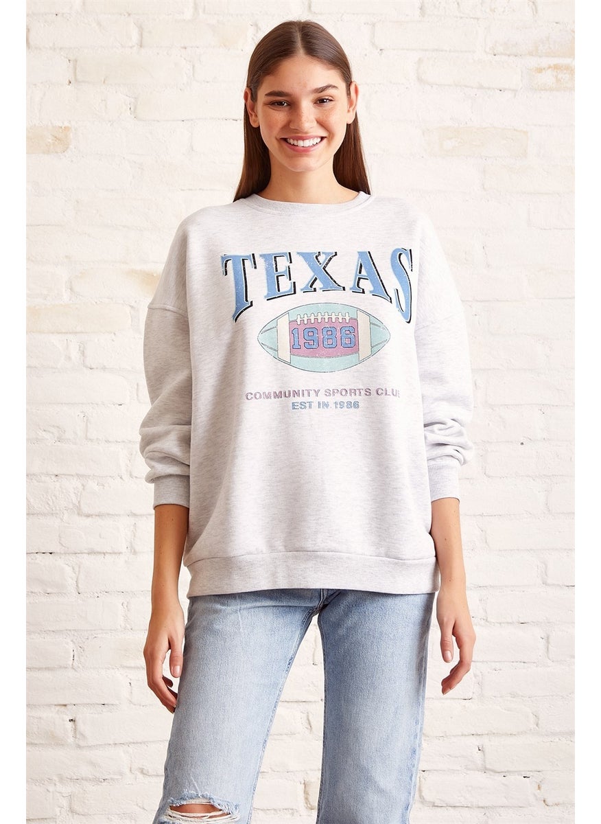 Never More Raised Texas Sweatshirt  - Image 5