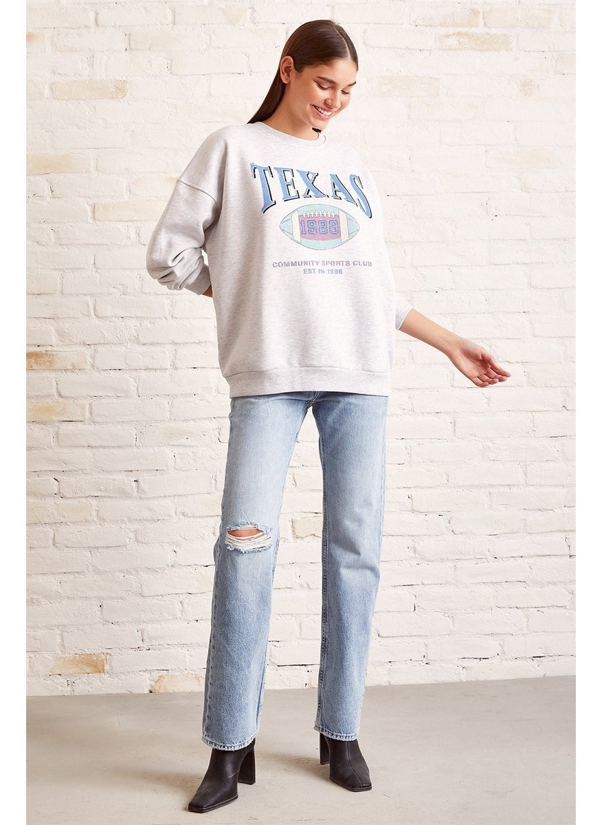 Never More Raised Texas Sweatshirt  - Image 1