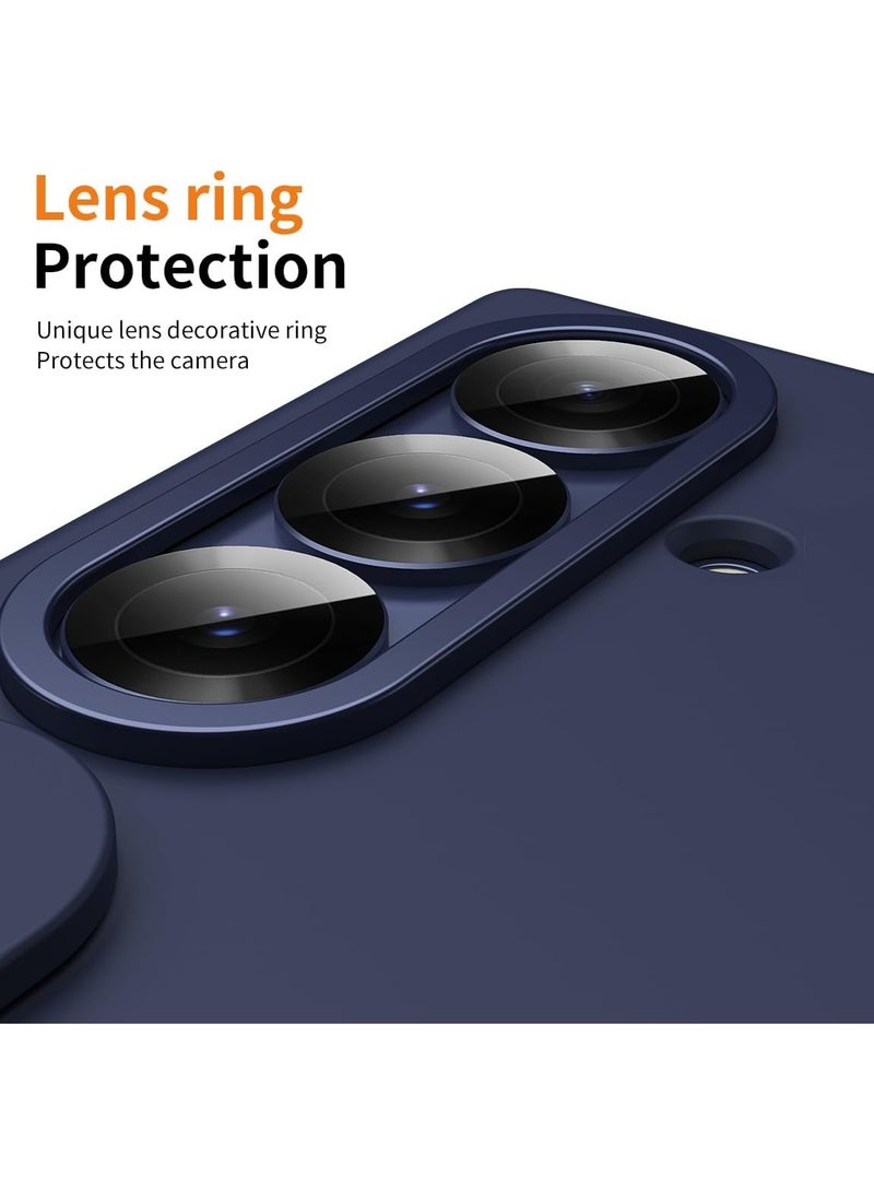 general Case for Samsung Galaxy Z Fold 7 5G Built-in Screen Protector Elastic Silicone Wrist Strap Case with Stand Hinge Protection Shockproof Case - Image 2