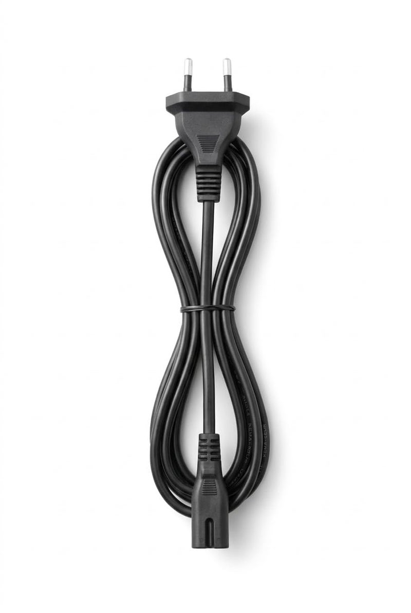 Darahs Replacement Power Cable for PS4 and Xbox One S/X - 4 ft Black - Image 1