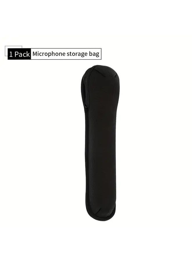 Universal Storage Bag For 2 Wireless Microphones Outdoor Speaker Protective Case - Image 4