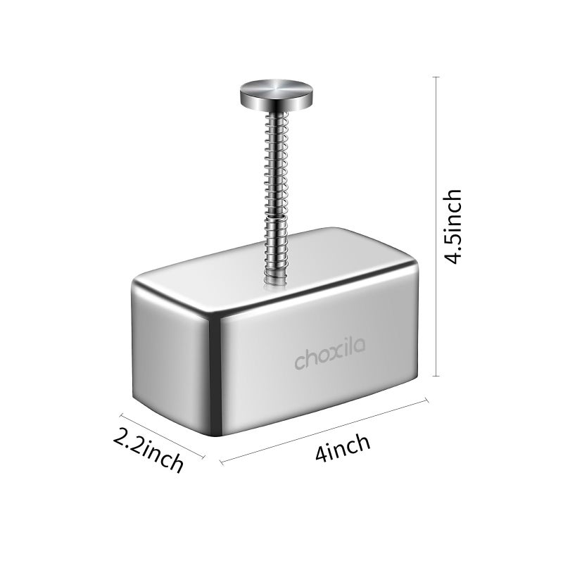 Choxila Musubi Mold Stainless Steel Non Stick Spam Musubi Mold Musubi Maker Press Kit Onigiri Mold For Kids Bento Picnic Sushi Diy - Image 3