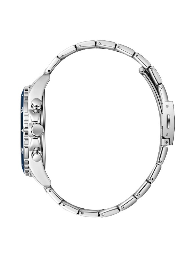 Lee Cooper ساعة معدنية متعددة الوظائف للرجال LC08217.590 - 44 مم - Image 3