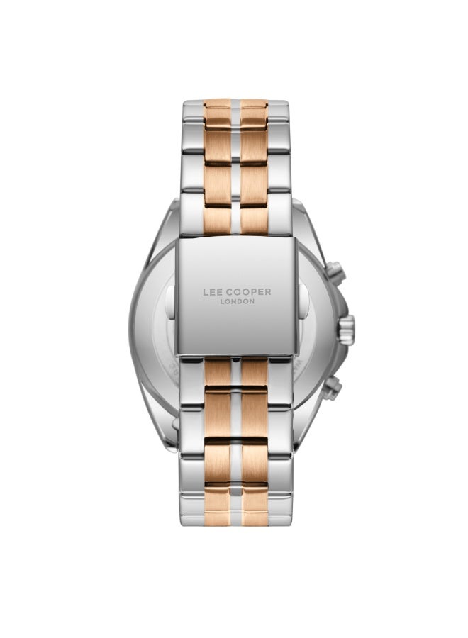 Lee Cooper ساعة معدنية متعددة الوظائف للرجال LC08217.590 - 44 مم - Image 4