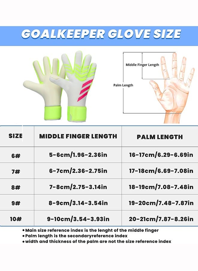 AACHEN Football Training Professional Fingersave Goalkeeper Gloves - Image 2