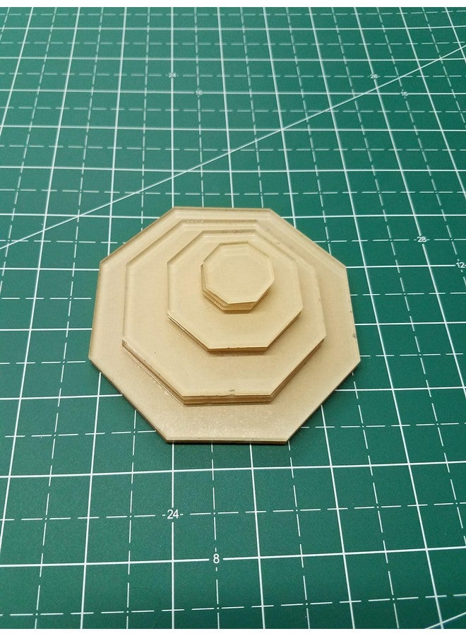 LaserThing Itajime Shibori Templates 40 Piece Set Star Diamond Jewel Octagon And Pentagon - Image 4