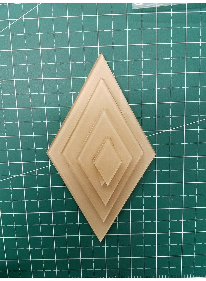 LaserThing Itajime Shibori Templates 40 Piece Set Star Diamond Jewel Octagon And Pentagon - Image 5