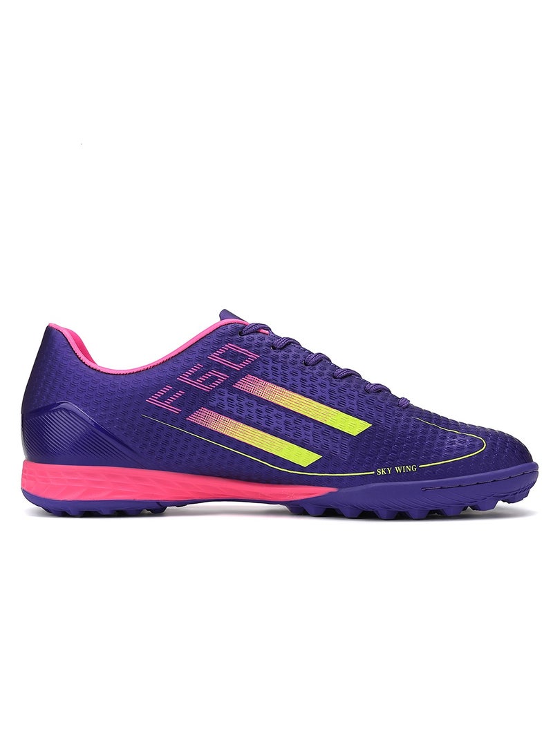 SKY WING Men's And Women's Firm Ground Soccer Cleats Low-Top Football Cleats IC/IN Sole Professional Training Outdoor Lightweight Soccer Shoes - Image 4