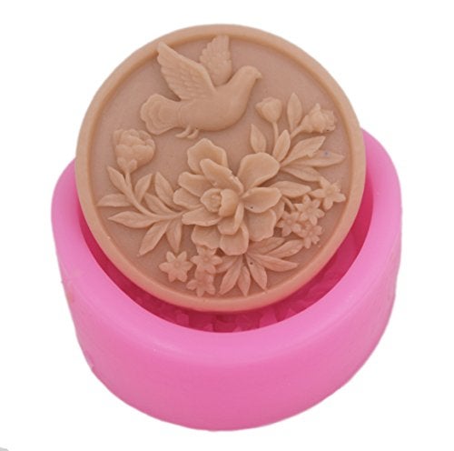 Longzang Piano Songbirds 50115 Craft Art Silicone Soap Mold Craft Molds DIY Handmade soap molds - Image 2