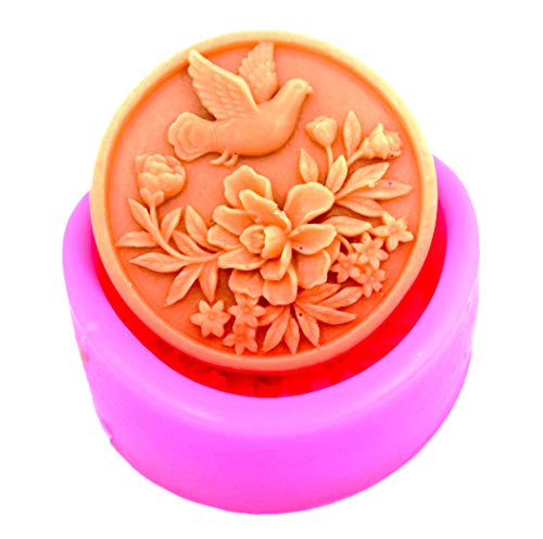 Longzang Piano Songbirds 50115 Craft Art Silicone Soap Mold Craft Molds DIY Handmade soap molds - Image 1