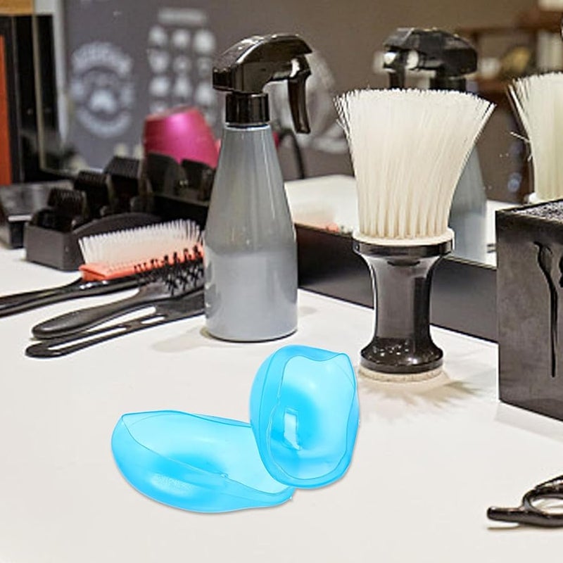 Safigle Reusable Silicone Ear Protectors For Hair Dye Noise Reduction Easy To Clean Salon Tool - Image 4