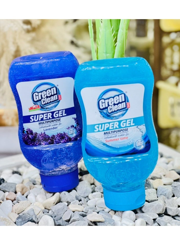 Green Clean Squeez Super Gel Summer Time 600 Gram - Image 2