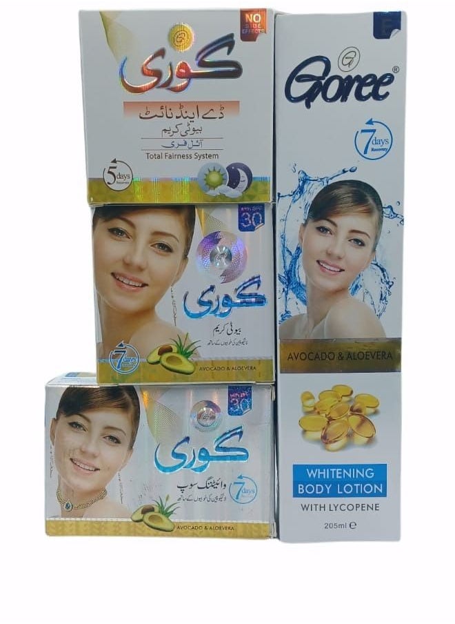 Goreem - A set of Day And Night Cream Lotion And Soap From Gouri - Image 1