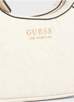 GUESS Berkton Mini Top Zip Over Satchels  - Image 4