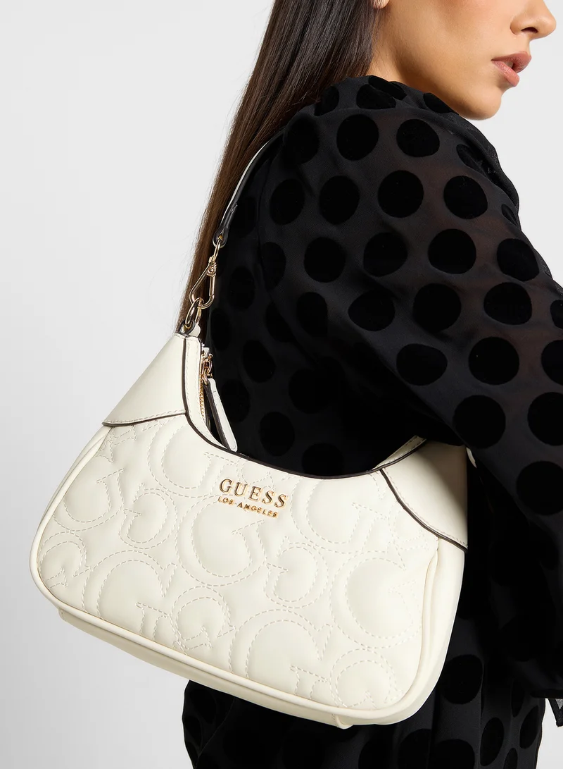 GUESS Berkton Mini Top Zip Over Satchels