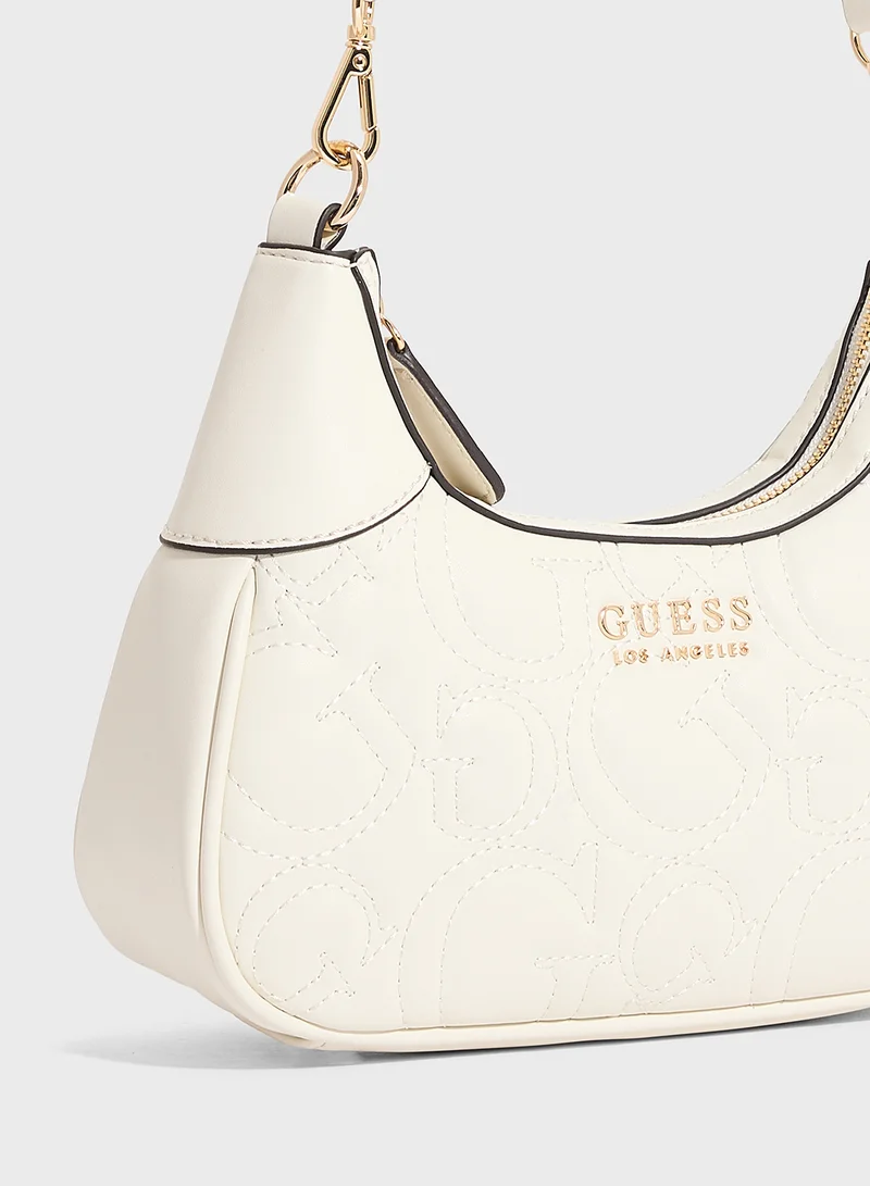 GUESS Berkton Mini Top Zip Over Satchels
