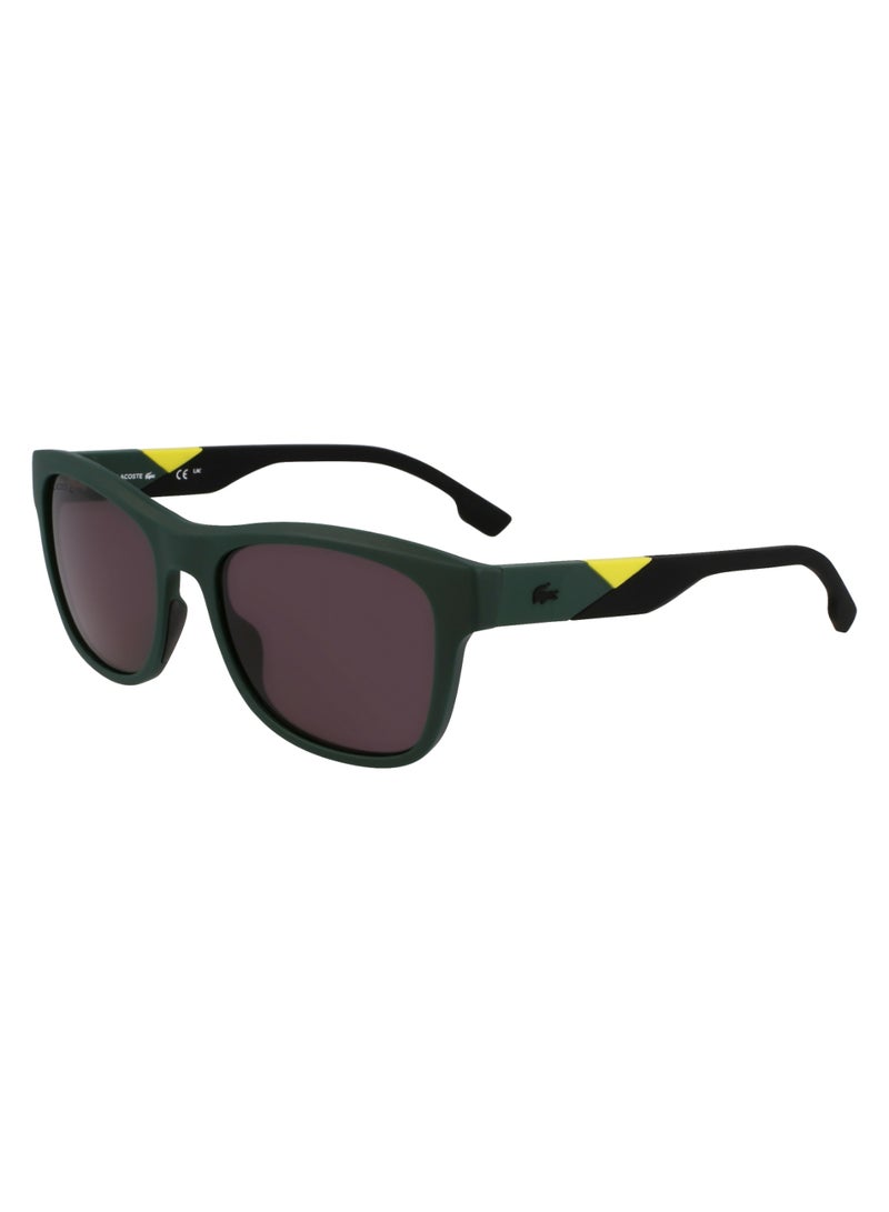 LACOSTE FULL RIM INJ-RUBBER INJECTED LACOSTE SUNS L6043S 5618 (301) MATTE GREEN/GREY - Image 1