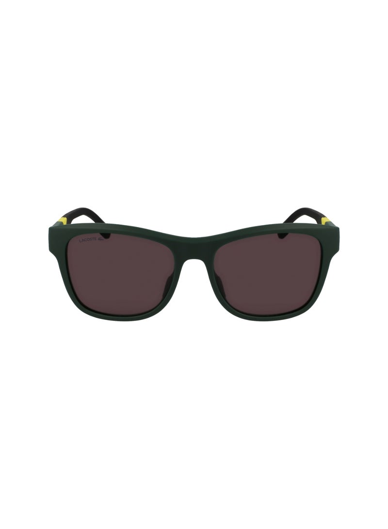 LACOSTE FULL RIM INJ-RUBBER INJECTED LACOSTE SUNS L6043S 5618 (301) MATTE GREEN/GREY - Image 2