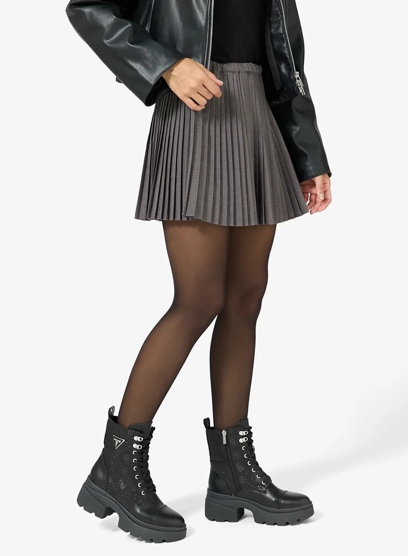 GUESS Yarini platform military boots