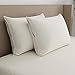 Aller-Ease AllerEase Organically Grown Soft Cotton Allergy Defense Zippered Pillow Protector King  2 Pack - Image 2