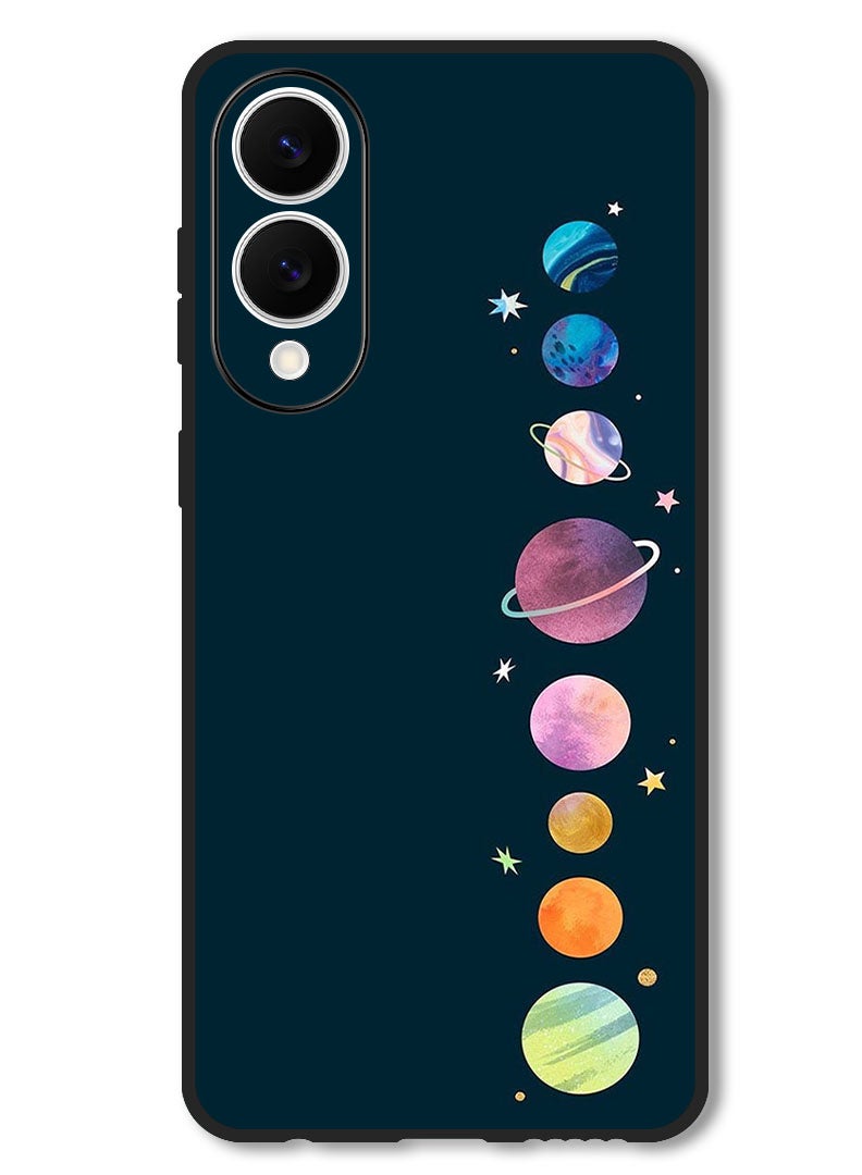 Theodor Case Compatible with Samsung Galaxy S25 Edge 6.7 Inch Protection Shockproof Bumper Cover Space - Image 1