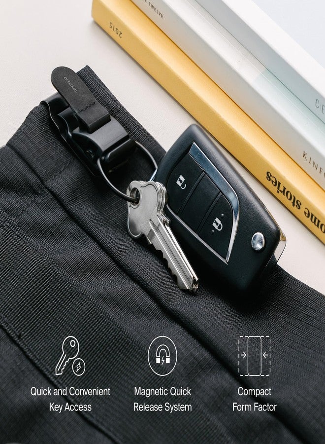 Orbitkey Belt Clip - Black - Image 3