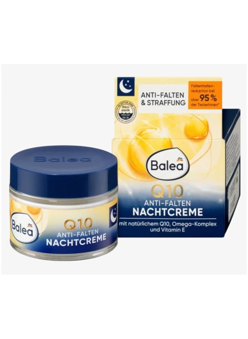 Balea Q10 Anti-Wrinkle Night Cream 50 ml - Image 1