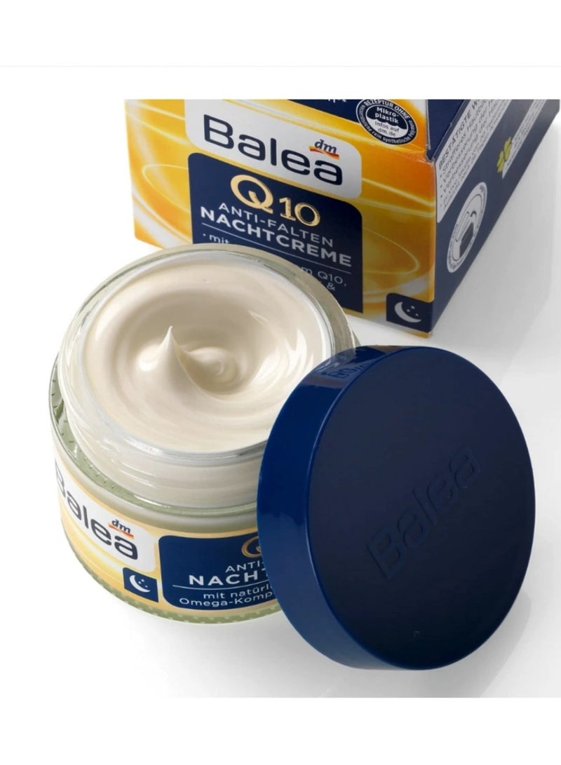 Balea Q10 Anti-Wrinkle Night Cream 50 ml - Image 2