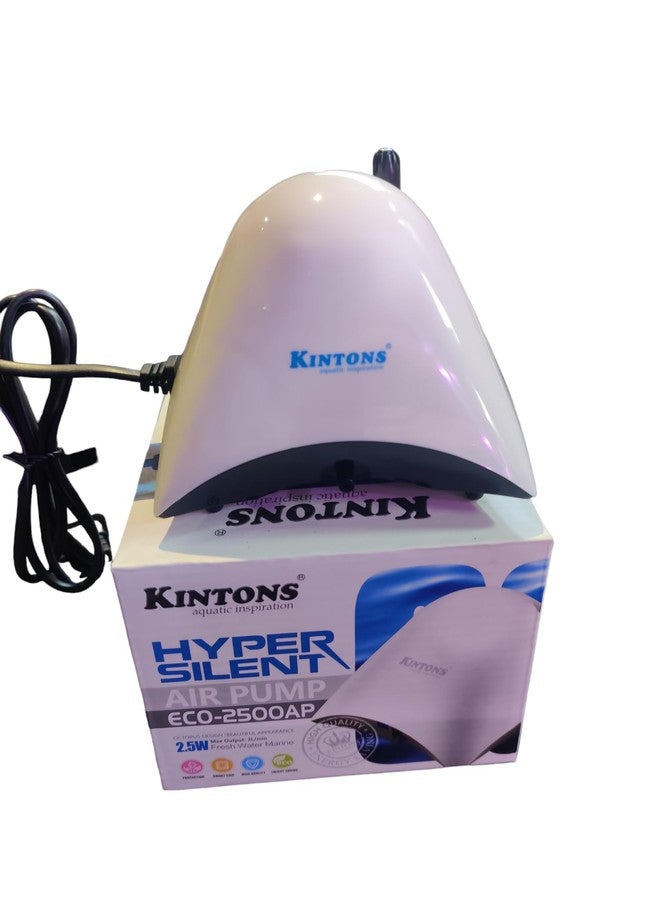Kintons Octopus Design Hyper Energy Saving Super Silent Aquarium Air Pump for Freshwater & Marine Aquarium (ECO-2500AP Single Outlet (2.5w - 3L/Min)) - Image 3