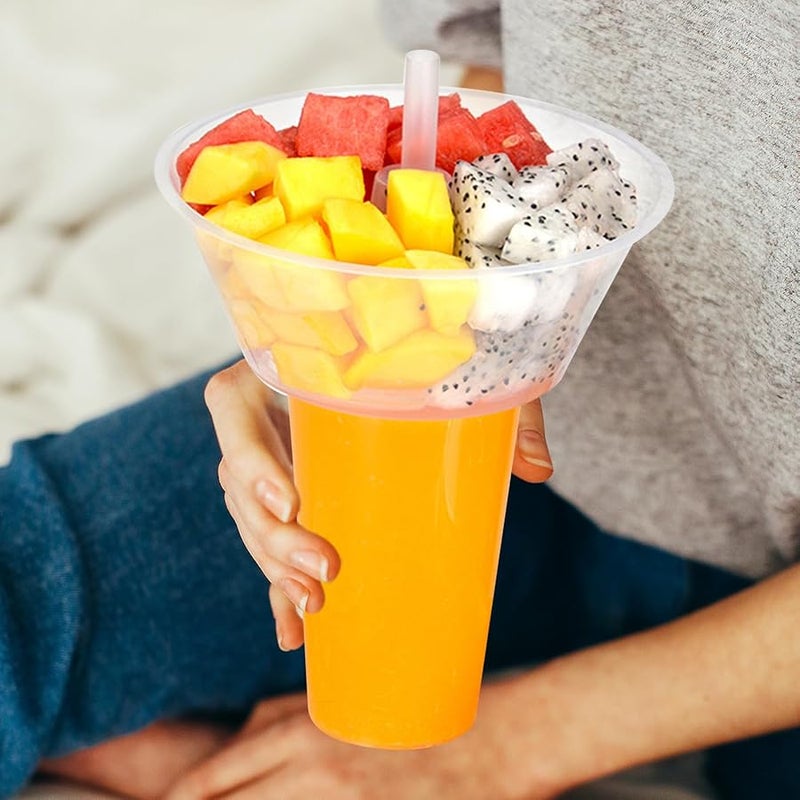 Hot Pot Shaped Snack Bowl Large Capacity Easy Clean Outdoor Movie Night Party Cup Holder - Image 4