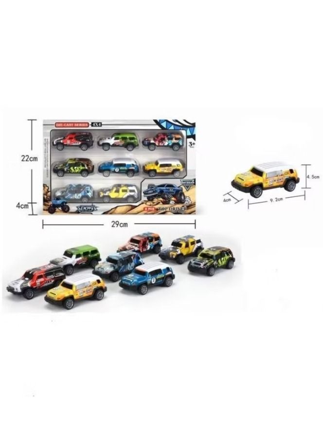 8-piece Die Cast Vehicle Set