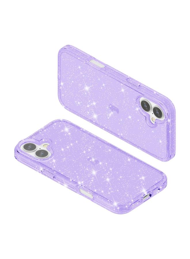 اس-توب جراب هاتف مقاوم للصدمات لهاتف iPhone 16 Terminator Glitter Powder - Image 5