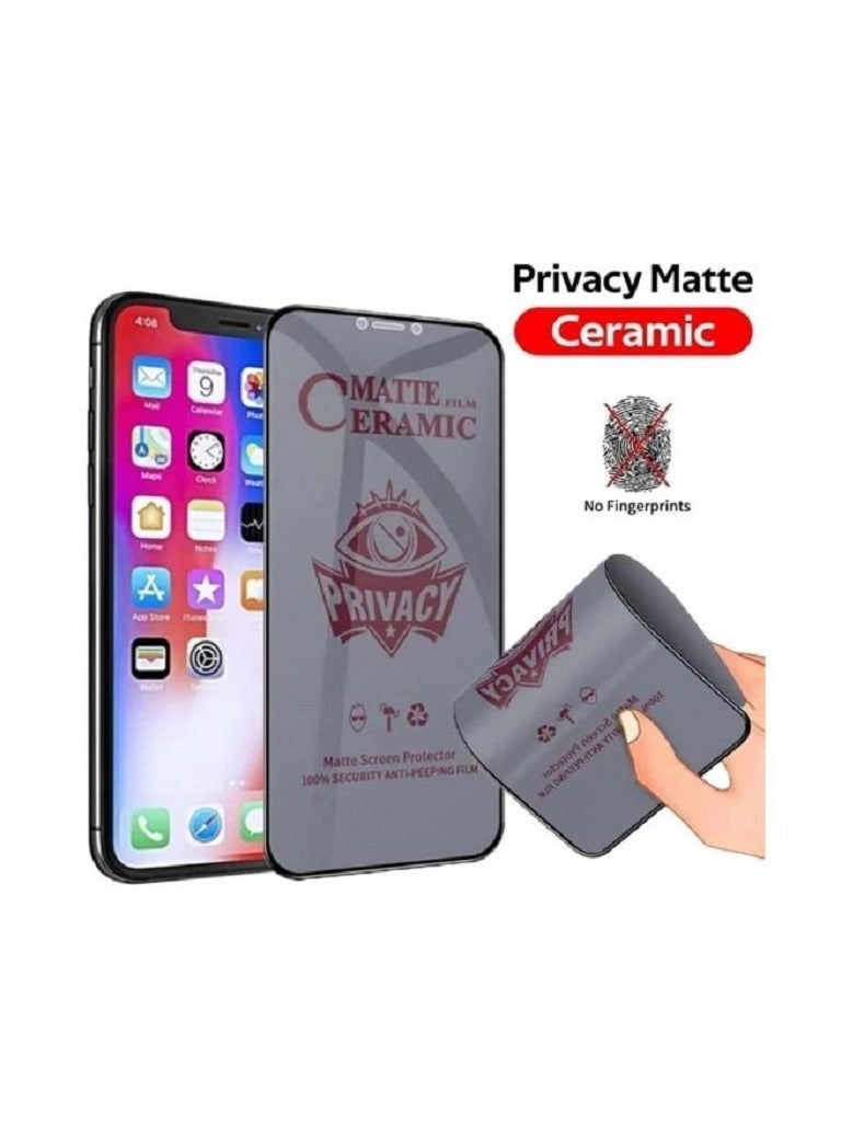 NANO Ceramic Matte Film Privacy Screen Protector For Iphone 13 Pro Max - Image 2