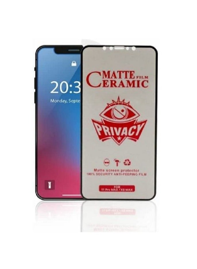 NANO Ceramic Matte Film Privacy Screen Protector For Iphone 13 Pro Max - Image 1