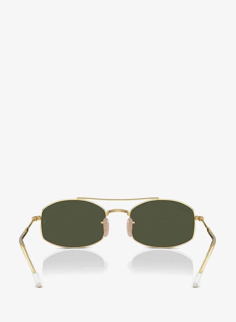 Ray-Ban 0Rb3719 Oval Sunglasses