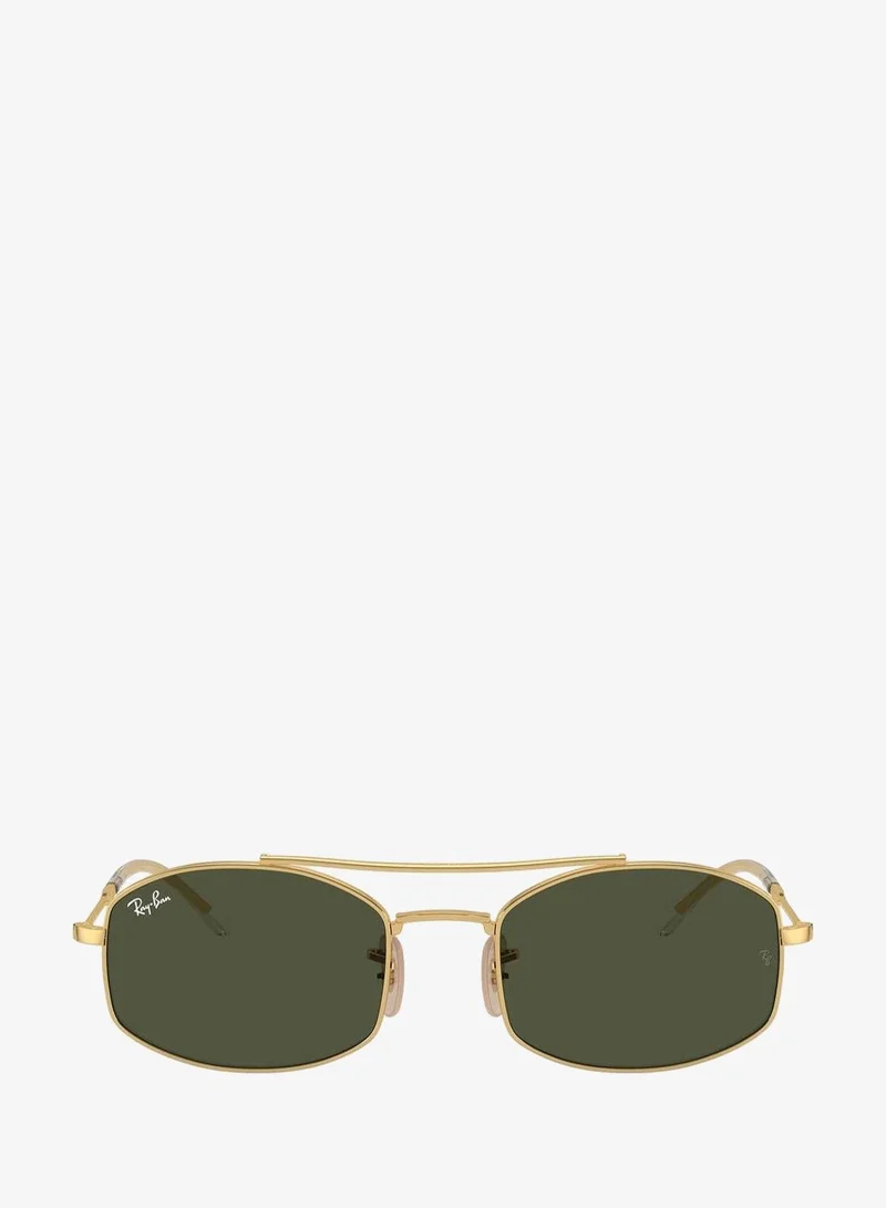 Ray-Ban 0Rb3719 Oval Sunglasses