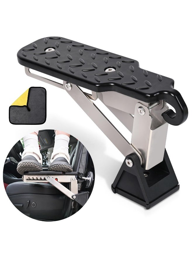Generic Adjustable Car Door Step, Stand Pedal for Door Latch, Roof Access Door Step for Car, Supports Both Feet, Roof Rack Accessories for SUVs and Vehicles  - Image 1