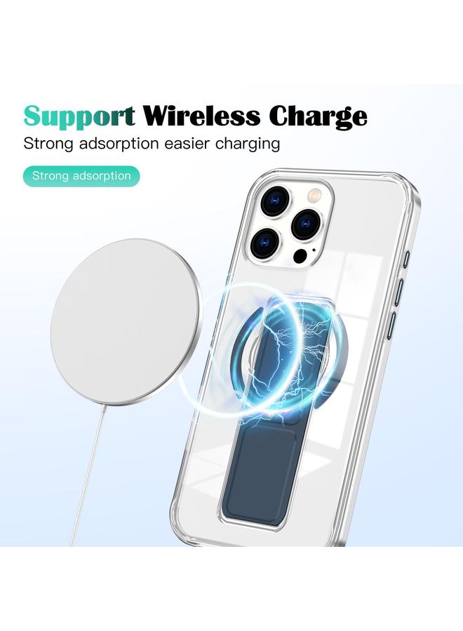 S-TOP Case For iPhone 16 Pro Max Clear Wristband Holder MagSafe Phone Case - Image 3