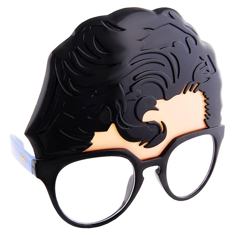 Sun-Staches Clark Kent Costume Glasses | DC Comics Superman Accessory | UV 400 | One Size Fits Most - Image 1