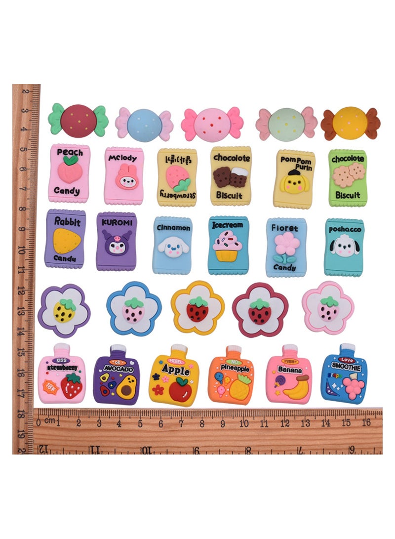 SOLARAE 41 Pcs Shoe Decoration Charms for Clogs Sandals, Lovely Sanrio Shoe Accessories Charms for Girls Party Favors Gifts - Image 3