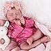 Aori Reborn Baby Dolls Girl 20Inch Realistic Real Life Baby Doll Newborn Lifelike Real Looking Baby Girl with Soft Body Great Gift Set for Kids Parentstobe Grandparents - Image 2