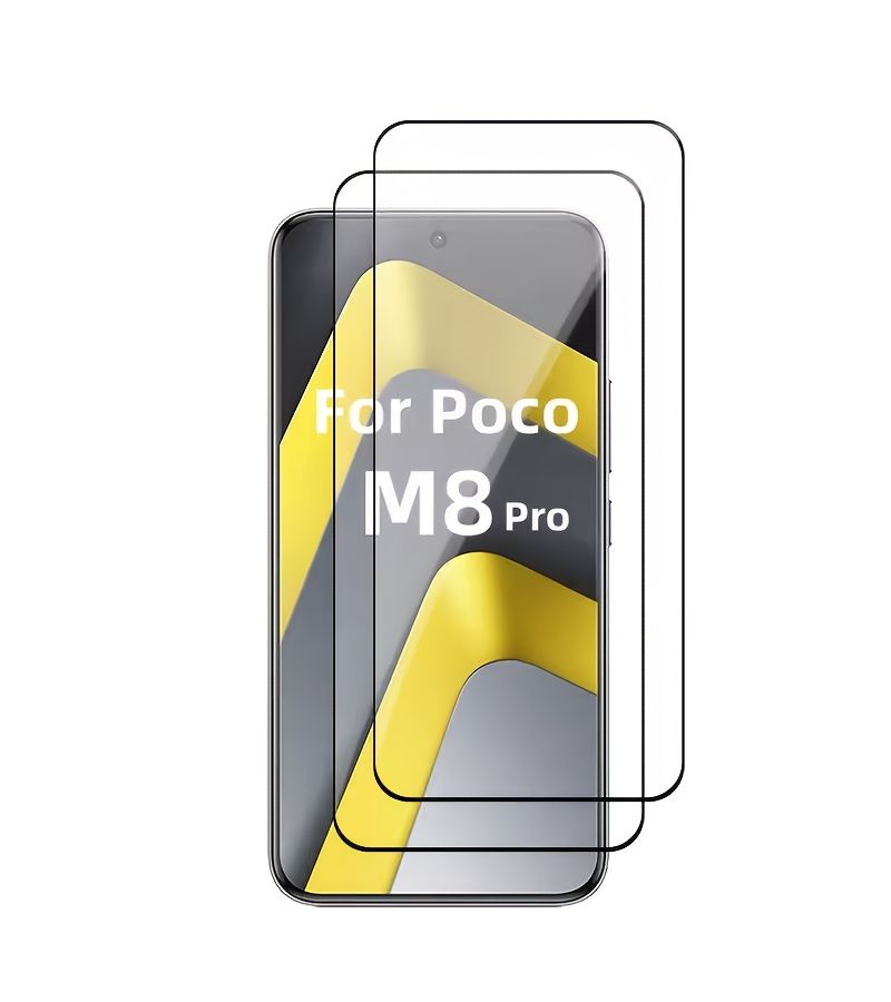Tempered Glass 3D HD Curved Screen Protector Full Coverage for Xiaomi Poco M8 Pro - Image 5