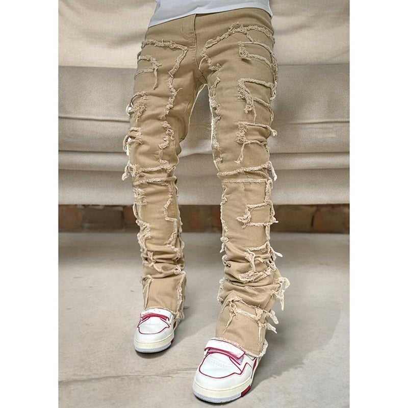 Unisex Casual Daily Denim Jeans - Image 5