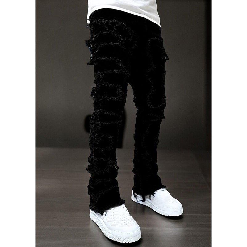 Unisex Casual Daily Denim Jeans - Image 1