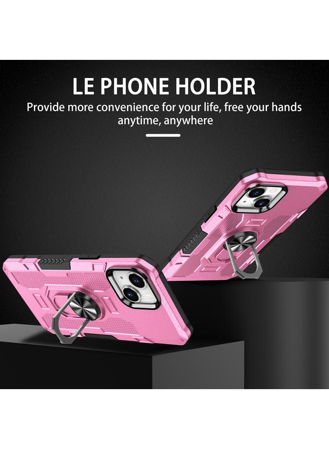 S-TOP Case For iPhone 14 Ring Holder Armor Hybrid Phone Case - Image 2