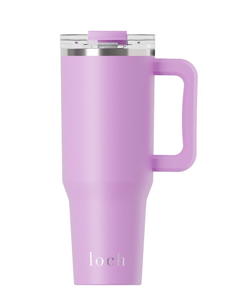 LOCH Ultimate Hydration Candy Pink Monochrome 40OZ / 1200ml with Handle - Image 1