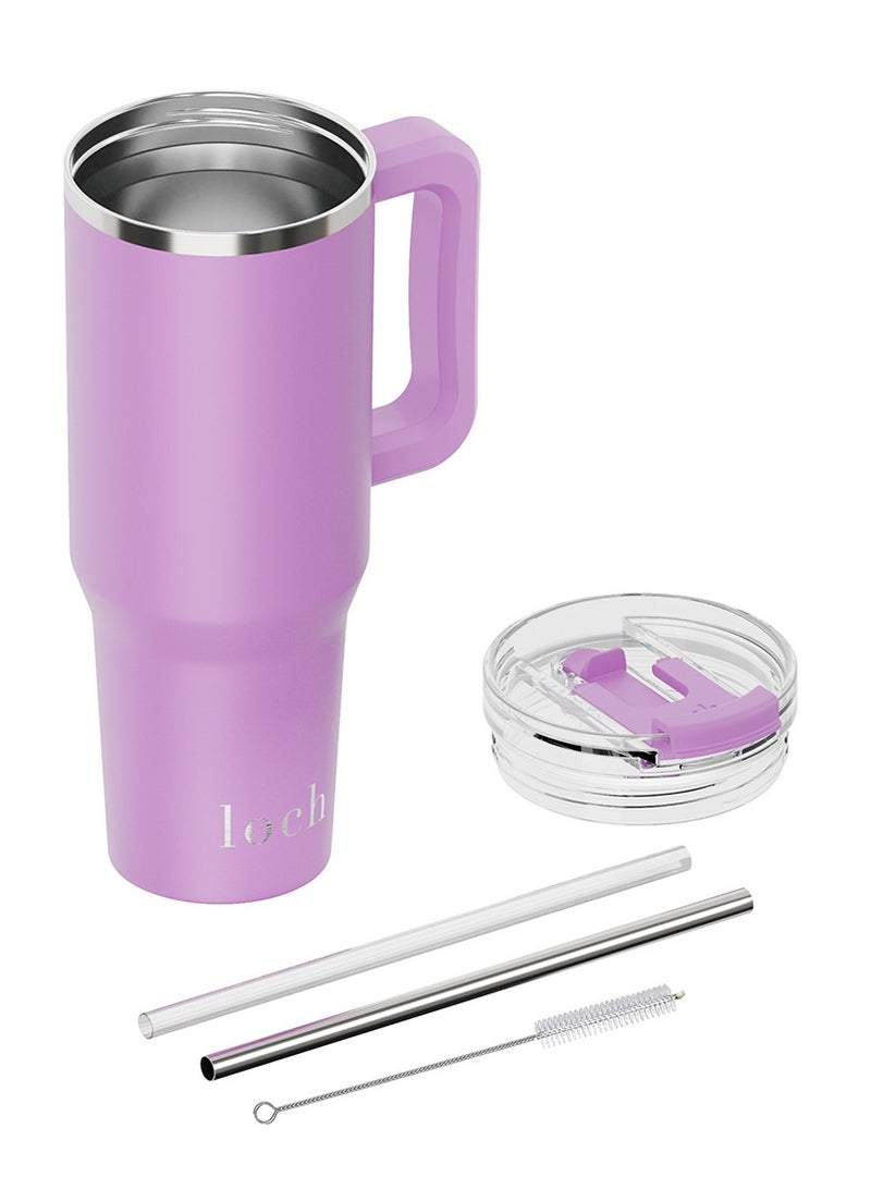 LOCH Ultimate Hydration Candy Pink Monochrome 40OZ / 1200ml with Handle - Image 3