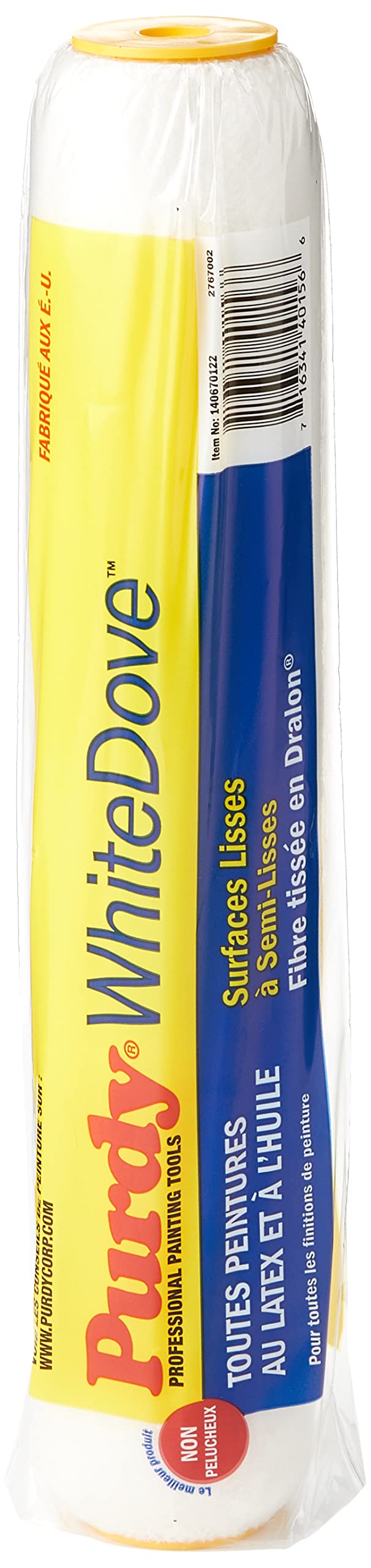 Purdy 140670122 White Dove Roller Cover, 12 Inch x 3/8 nap - Image 2